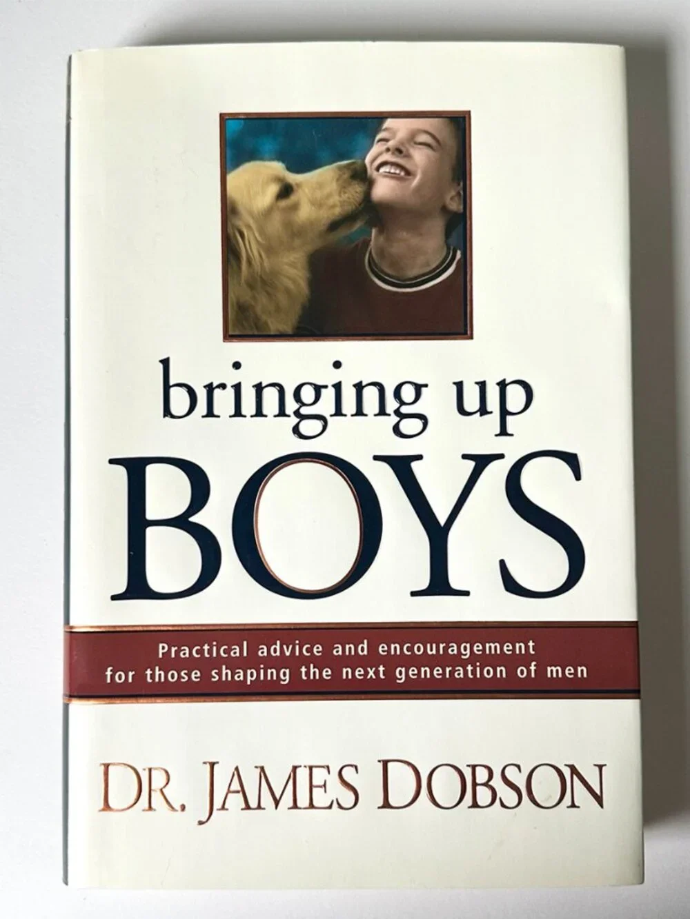 Bringing Up Boys Dr. James Dobson Hardcover Christian Parenting Book 2001